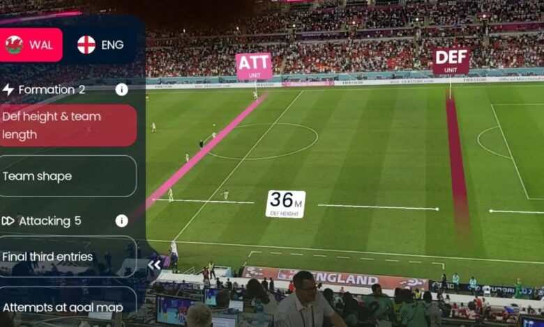 جمهور كأس العالم يستخدم الواقع المعزز لمعرفة إحصائيات اللاعبين