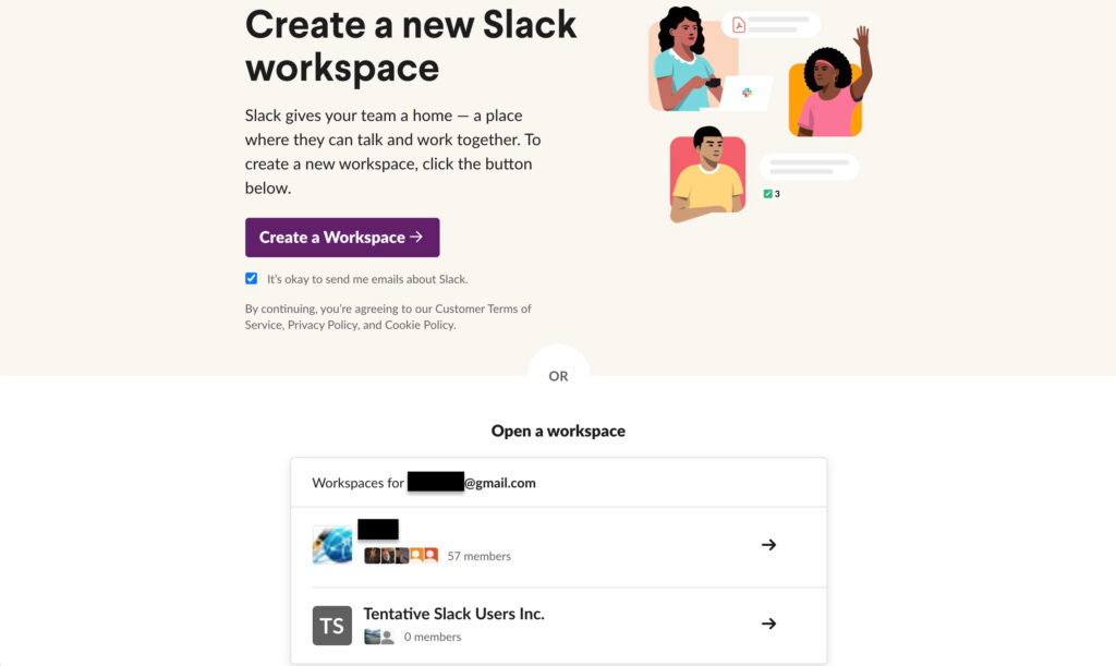 شرح طريقة إنشاء حساب Slack 7