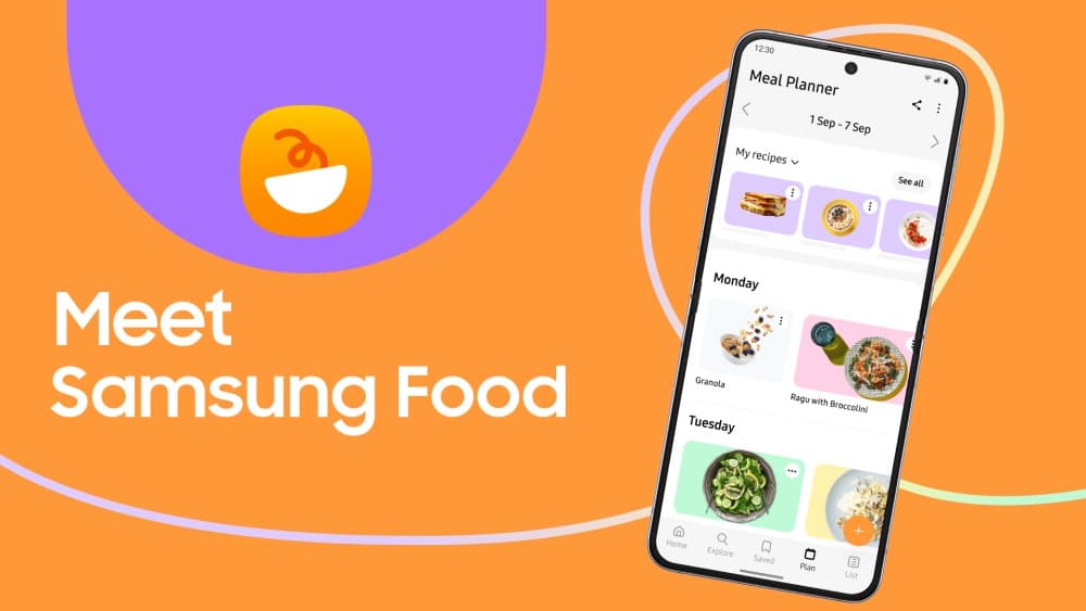 سامسونج فوود تطبيق وصفات طعام يعمل بالذكاء الاصطناعي