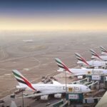 انخفاض حركة المسافرين في مطار دبي