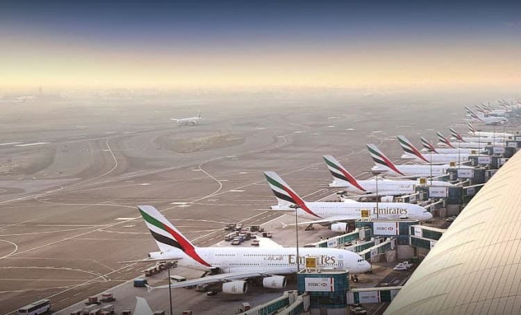 انخفاض حركة المسافرين في مطار دبي 2.2 في المائة خلال الربع الأول